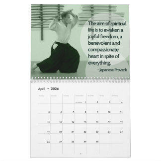 Calendário Eugene Aikikai 2026