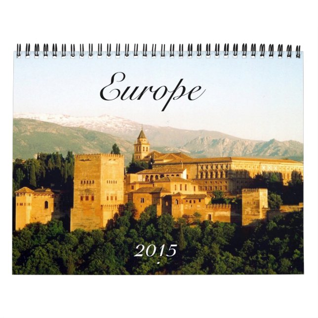 Calendário europa 2015 (Capa)