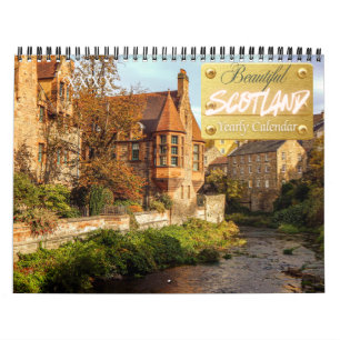 Calendário Europeu da Escócia Linda