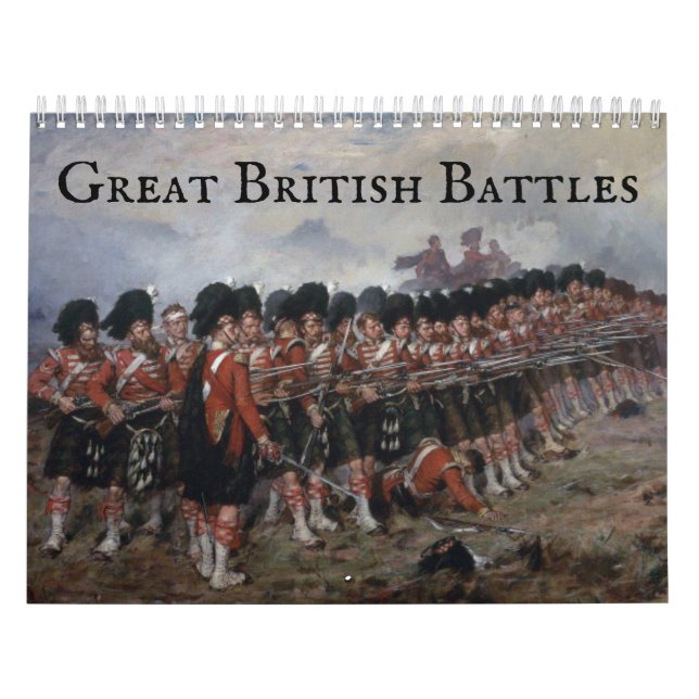 Calendário Excelente British Battles (Capa)