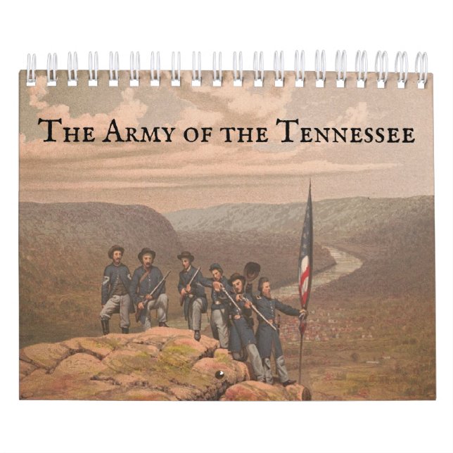 Calendário Exército do Tennessee (Capa)