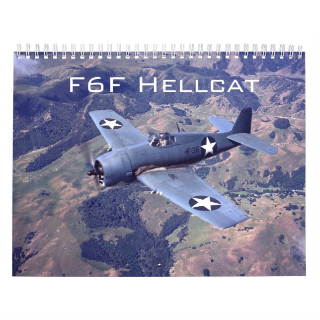 Calendário F6F Hellcat (Capa)