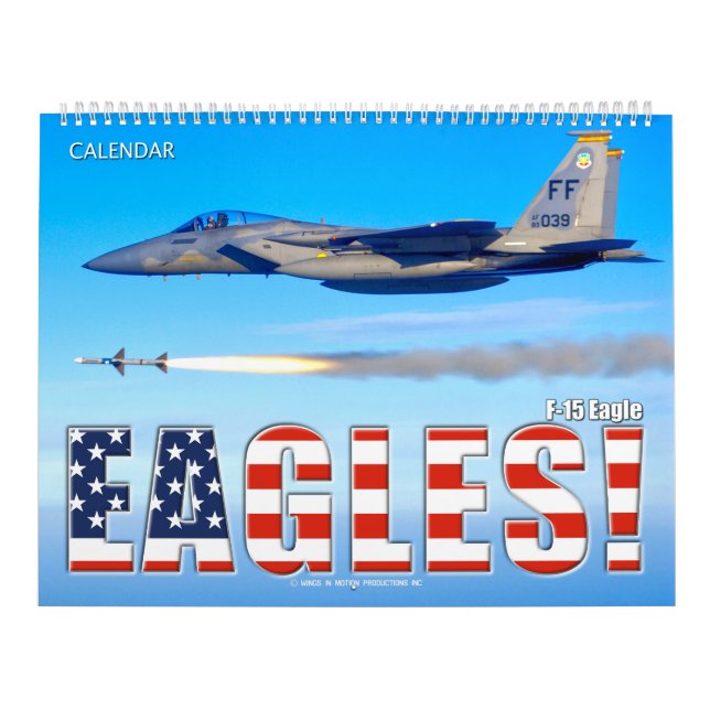 CALENDÁRIO F-15 EAGLE (Capa)