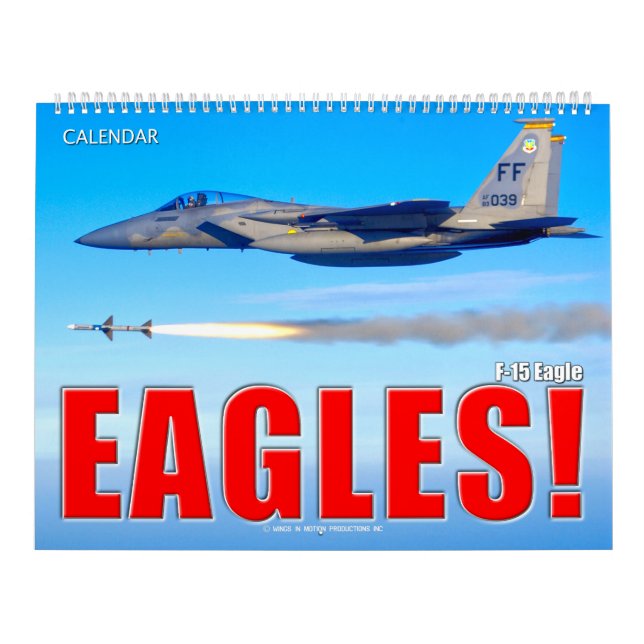 CALENDÁRIO F-15 EAGLE (Capa)