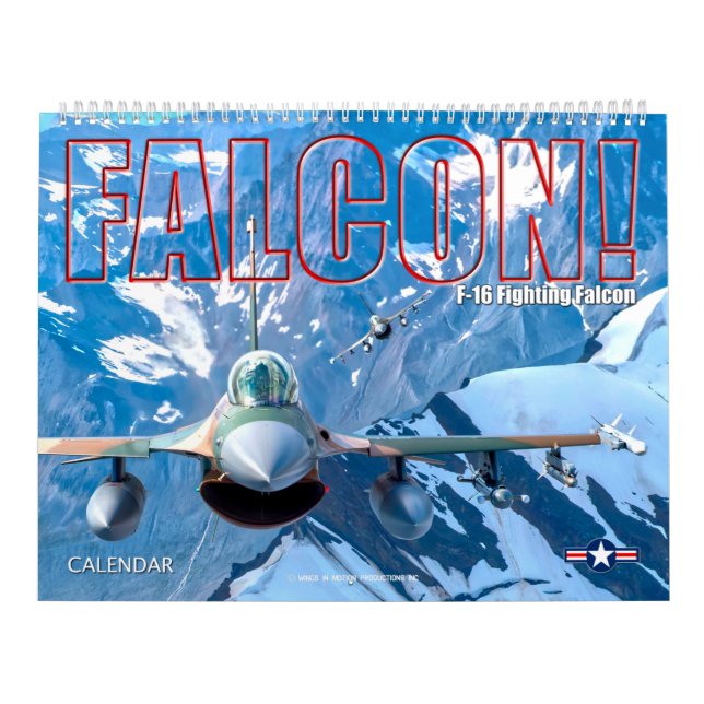 CALENDÁRIO F-16 FALCÃO DE LUTA (Capa)
