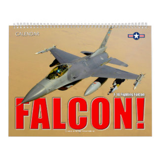 CALENDÁRIO F-16 FALCÃO DE LUTA