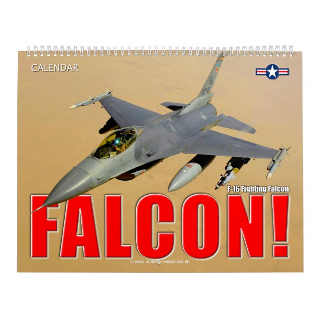 CALENDÁRIO F-16 FALCÃO DE LUTA (Capa)