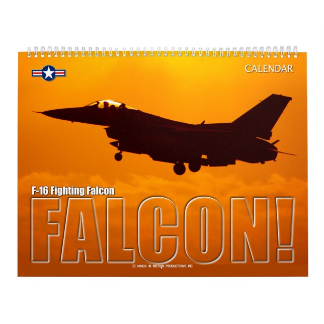 CALENDÁRIO F-16 FALCÃO DE LUTA (Capa)