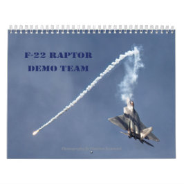 Calendário F-22 Raptor Calendar