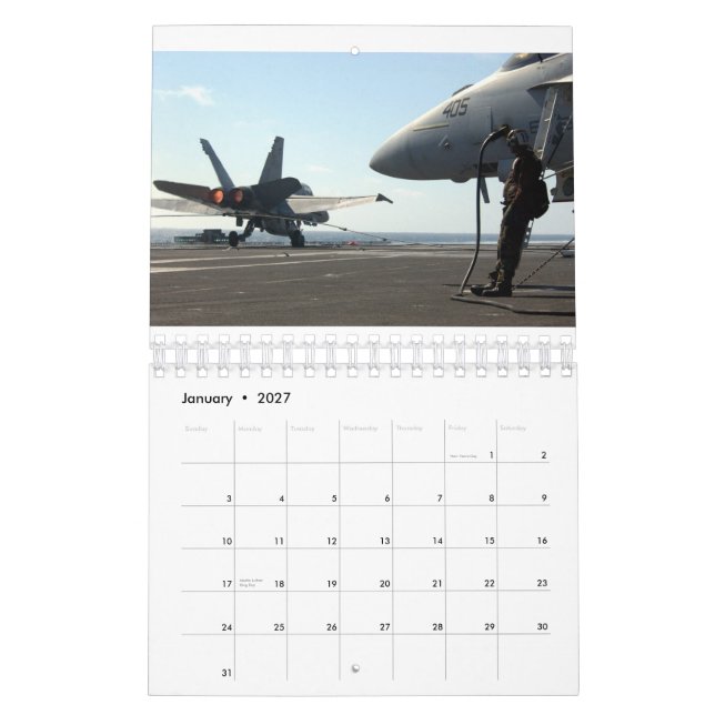 Calendário F/A-18 zangão 2011 (Jan 2027)