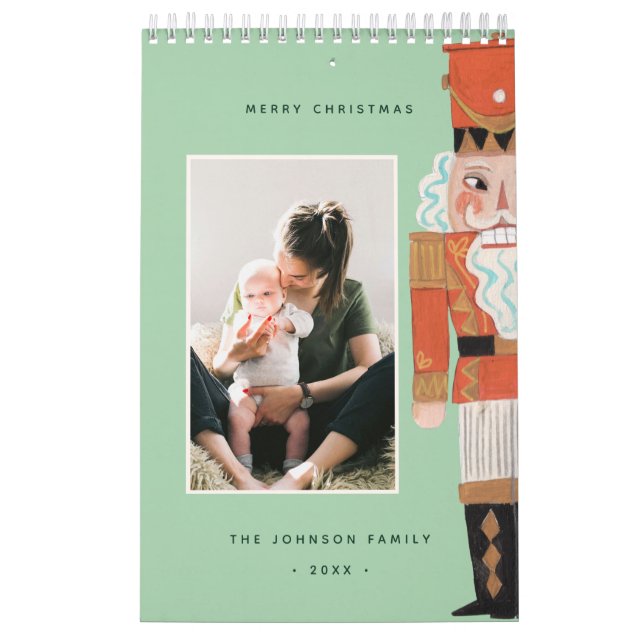 Calendário Fa La Christmas Nutcracker Balé Dancer Photo (Capa)