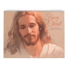 Calendário Faces de Cristo