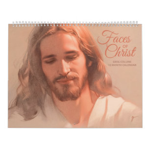 Calendário Faces de Cristo