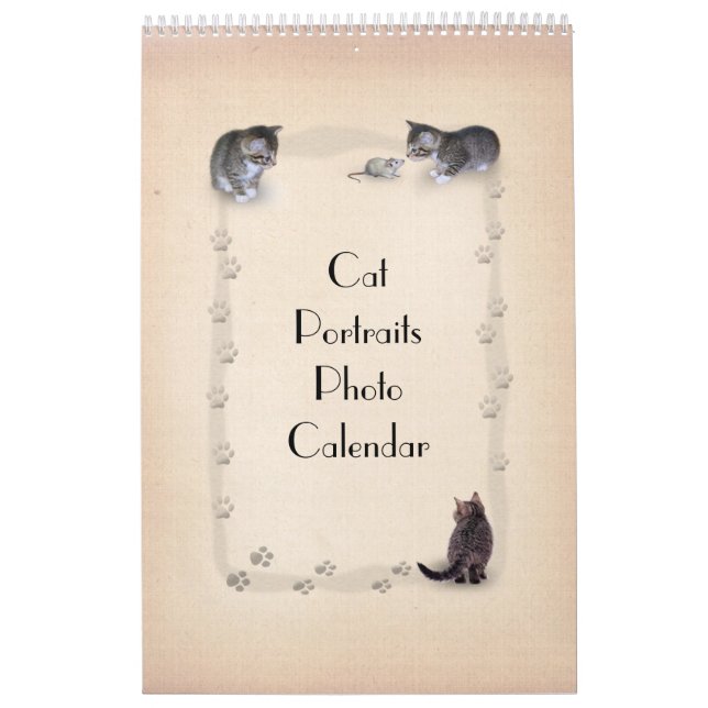 Calendário Faces de Gato (Capa)