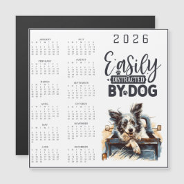 Calendário Facilmente Distraído Por Cachorro