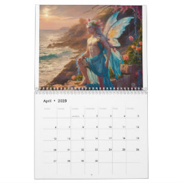 Calendário Fadas do Oceano masculino
