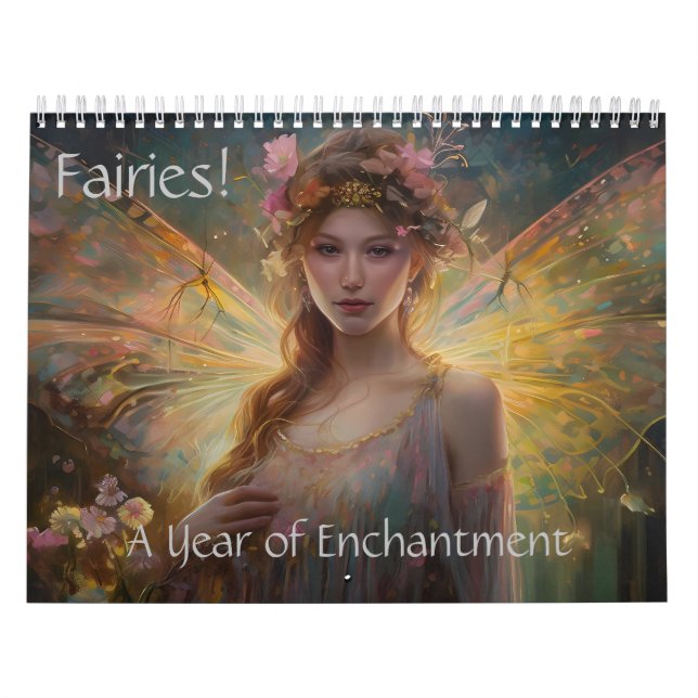 Calendário Fadas! Um ano de encantamento (Capa)