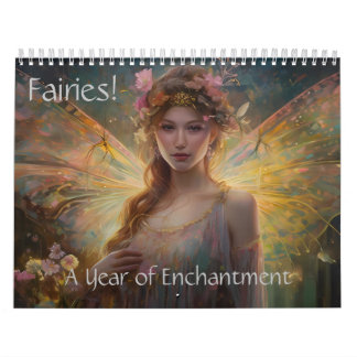 Calendário Fadas! Um ano de encantamento