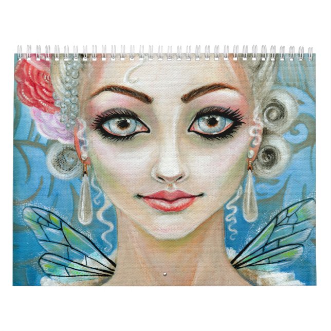 Calendário FAERIES de Kim Turner (Capa)