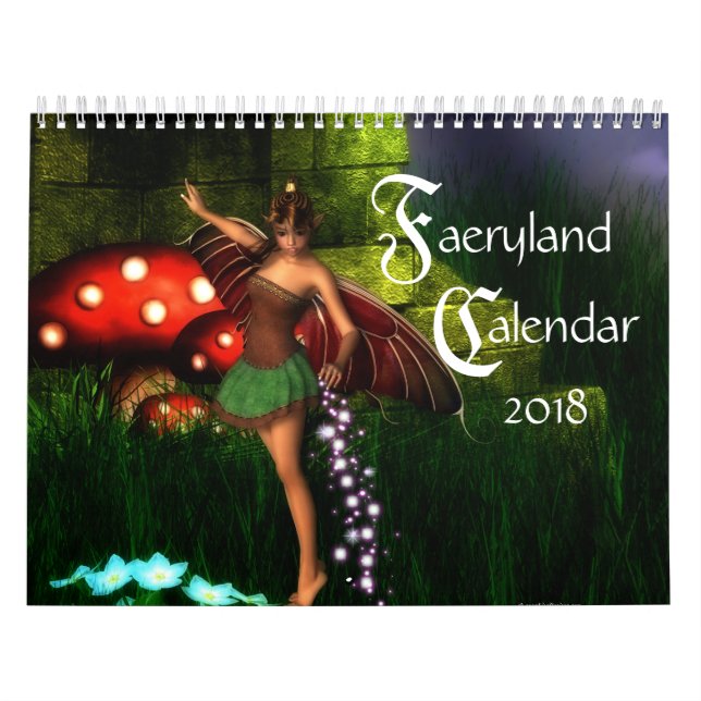Calendário Faeryland Fairy (Capa)