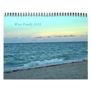 Calendário Família 2010 de Weiss