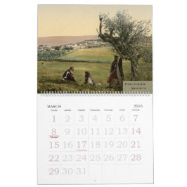 Calendário Família da Igreja do Novo Testamento da Terra Sant