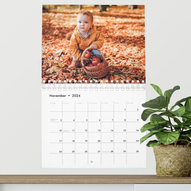 Calendário Família de Colagem de Combinação de Foto Mosaica 2 (Criador carregado)