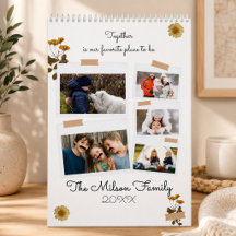 Família Moderna Foto Personalizada Mínima