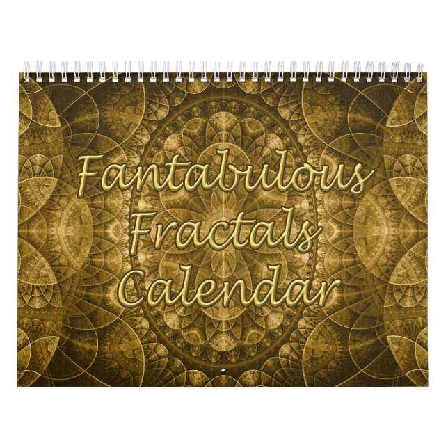 Calendário Fantabuloso de Fractais (Capa)