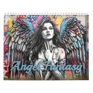 Calendário Fantasia de Anjo
