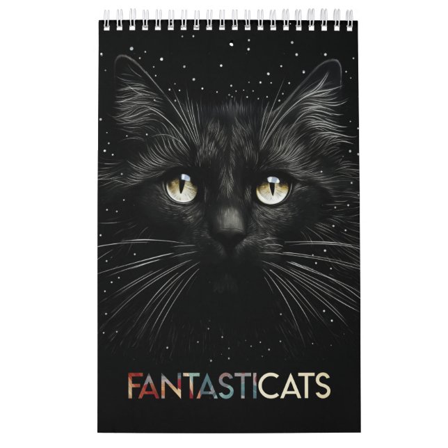 Calendário FANTASTICOS - Retratos Para Gatos Whimsical (Capa)