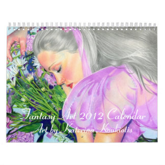 Calendário Fantasy Art 2012