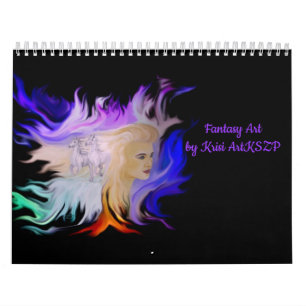Calendário Fantasy Art de Krisi ArtKSZP