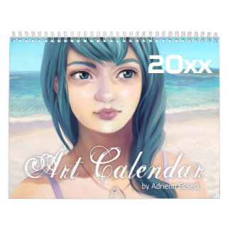 Calendário Fantasy Girls 20XX Digital Art