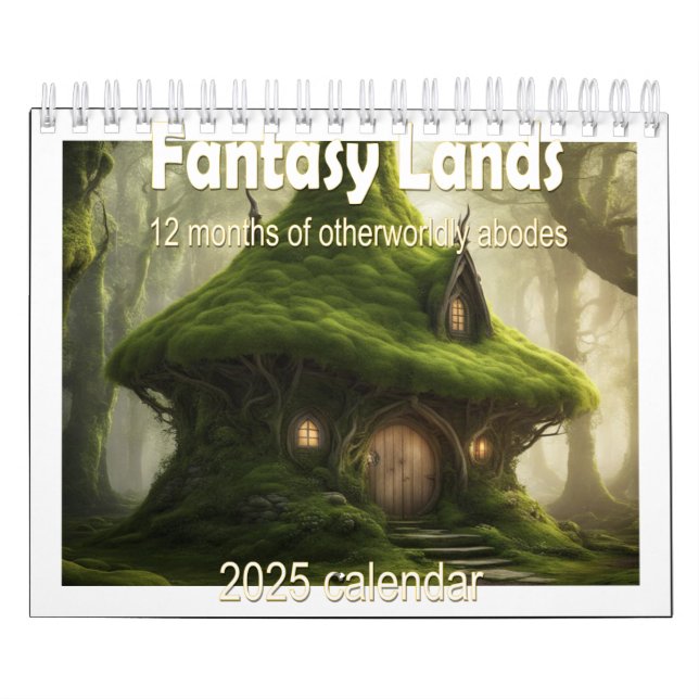 Calendário Fantasy Lands (Capa)