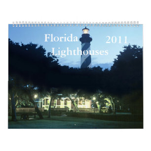 Calendário Faróis 2011 de Florida