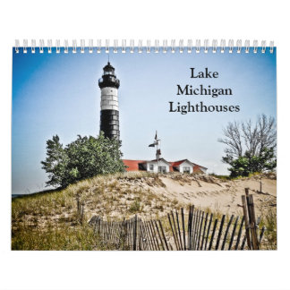 Calendário Faróis do Lago Michigan