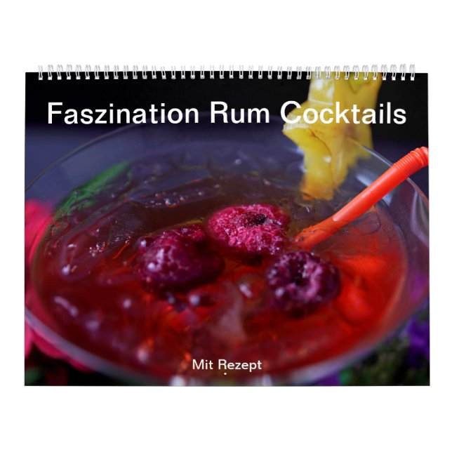 Calendário Faszination Rum Cocktails (Capa)