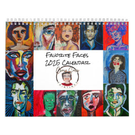 Calendário Favorito Faces 2025