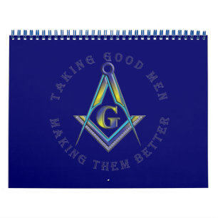 Calendário Fazer bom homem melhor