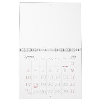 Calendário Feito na Austrália