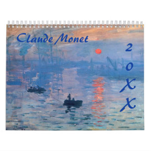 Calendário feito sob encomenda do ano de Claude