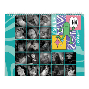 Calendário Feliz aniversário