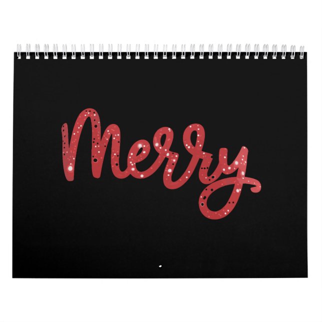 Calendário Feliz Natal Brilho Feriado  (Capa)