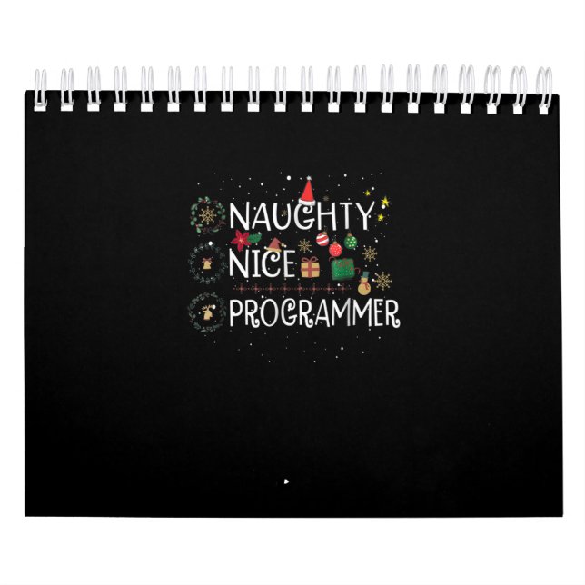Calendário Feliz Natal| Programador malvado (Capa)