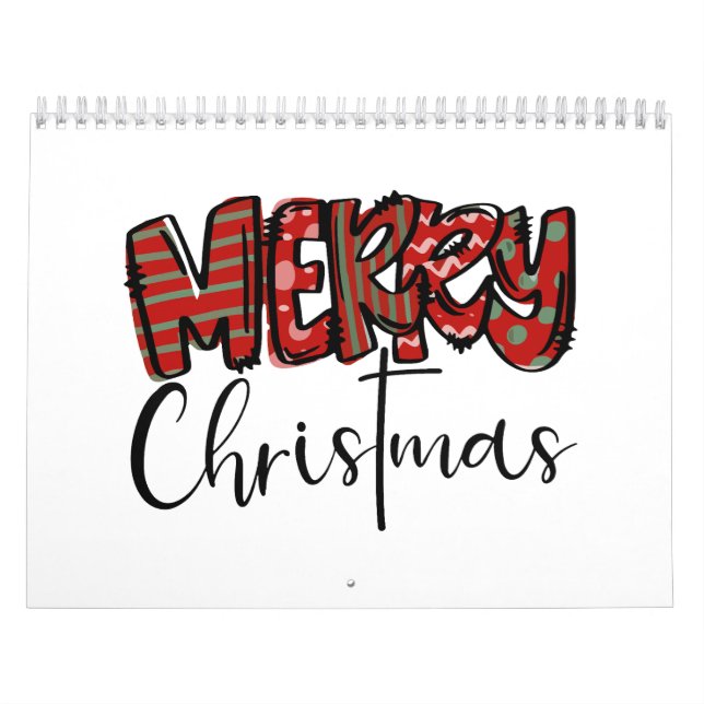 Calendário Feliz Natal vibes Mama christian cruz Mulheres (Capa)