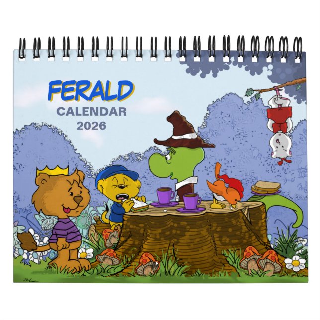 Calendário Ferald 2026 (Capa)