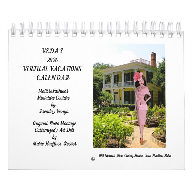 Calendário Férias Virtuais de Veda em MatisseFashions 2026 (Capa)