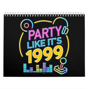 Calendário Festa Como Se Fosse 1999®™ – Trilha Sonora Neon
