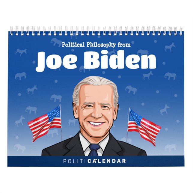 Calendário Filosofia Política Joe Biden (Capa)